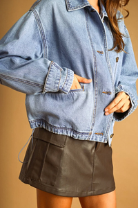 Billie Jacket - Washed Denim