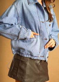 Billie Jacket - Washed Denim