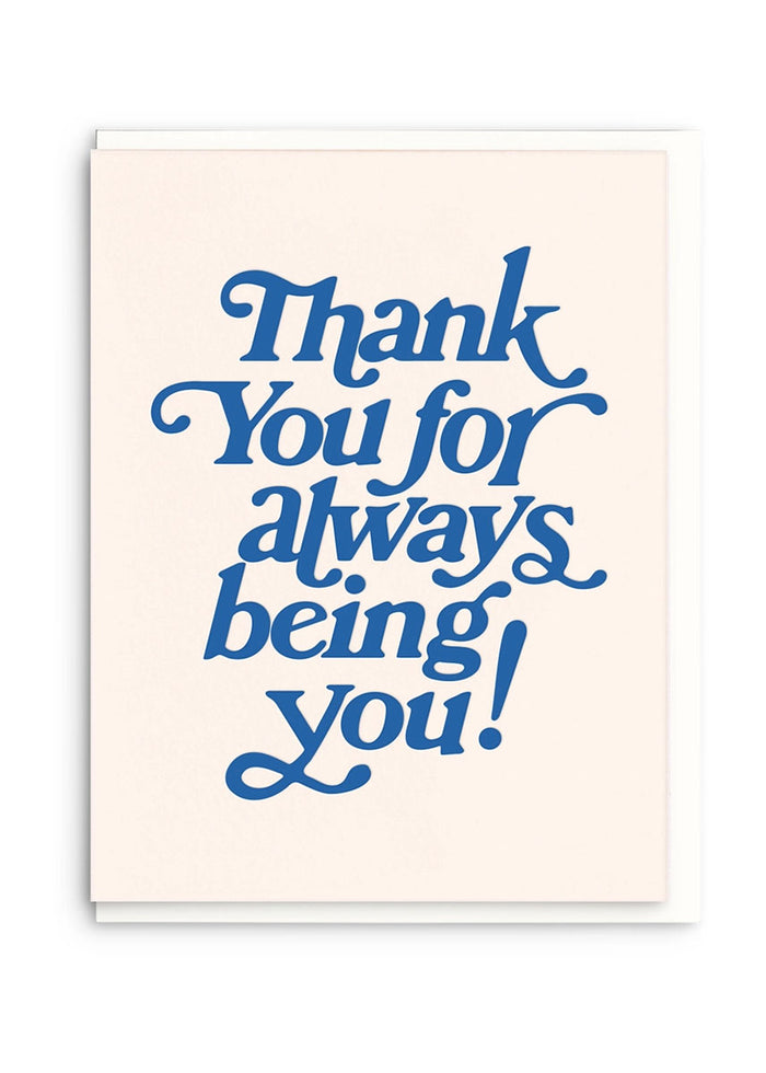 Being You Greeting Card