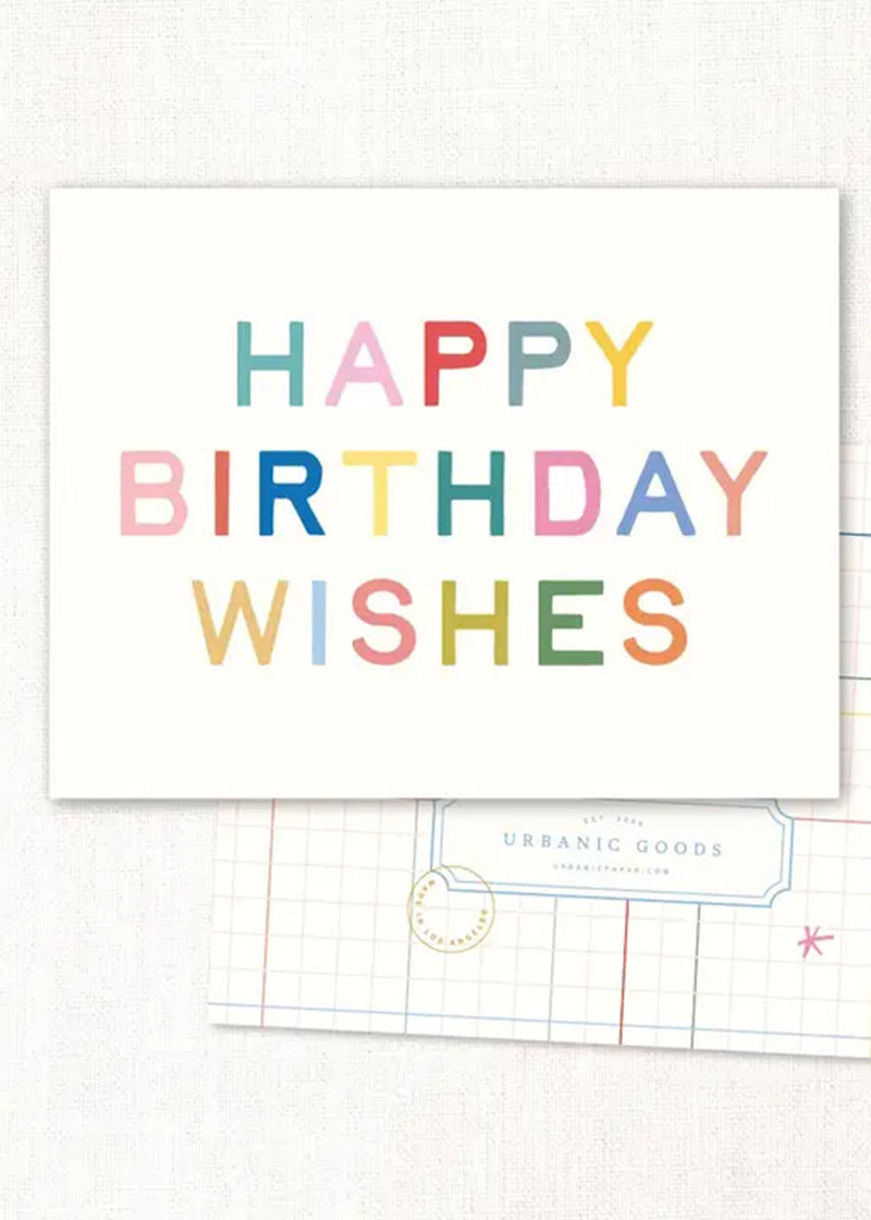 Happy Birthday Wishes Card