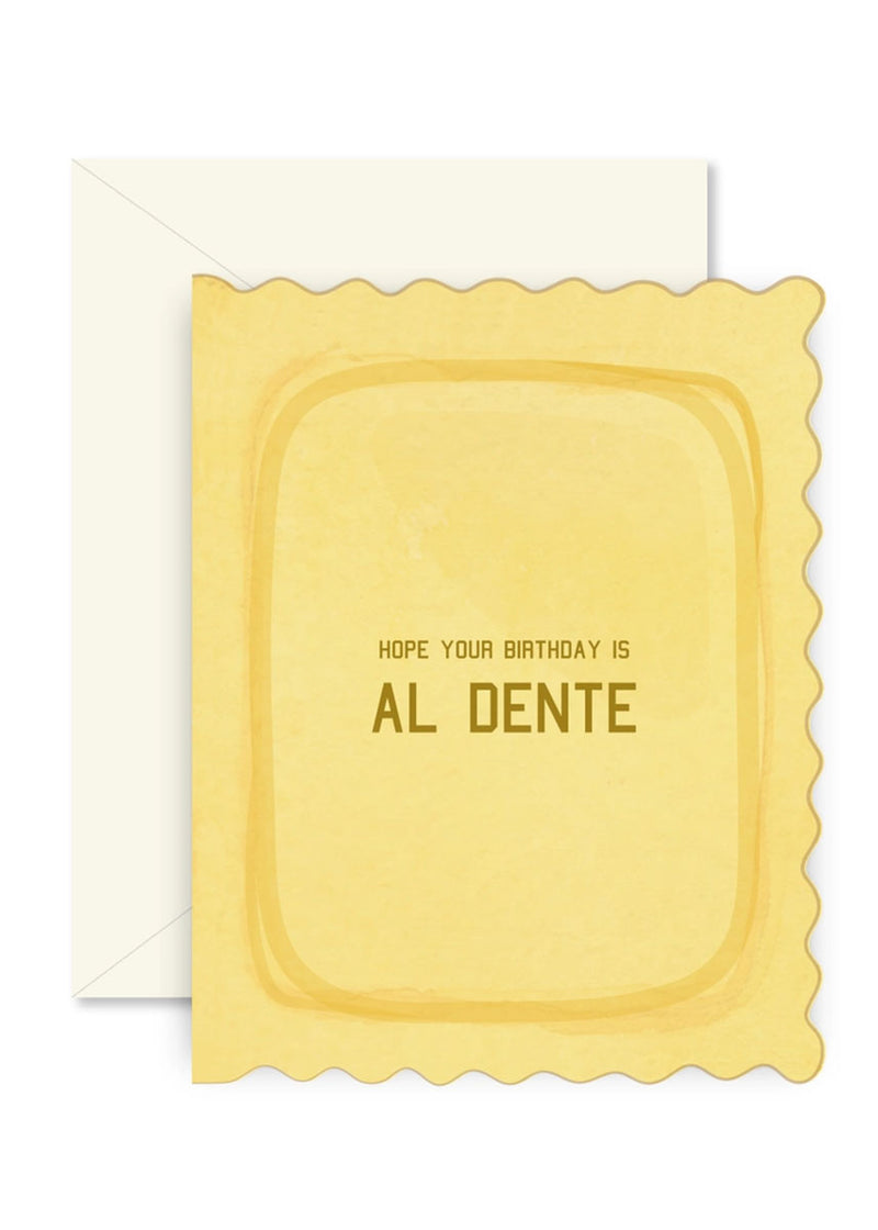 Al Dente Birthday Card