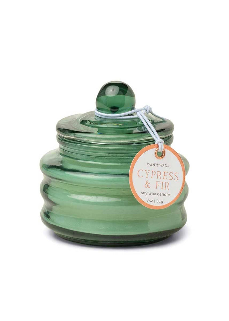 Green Cypress & Fir Glass Candle - 3oz