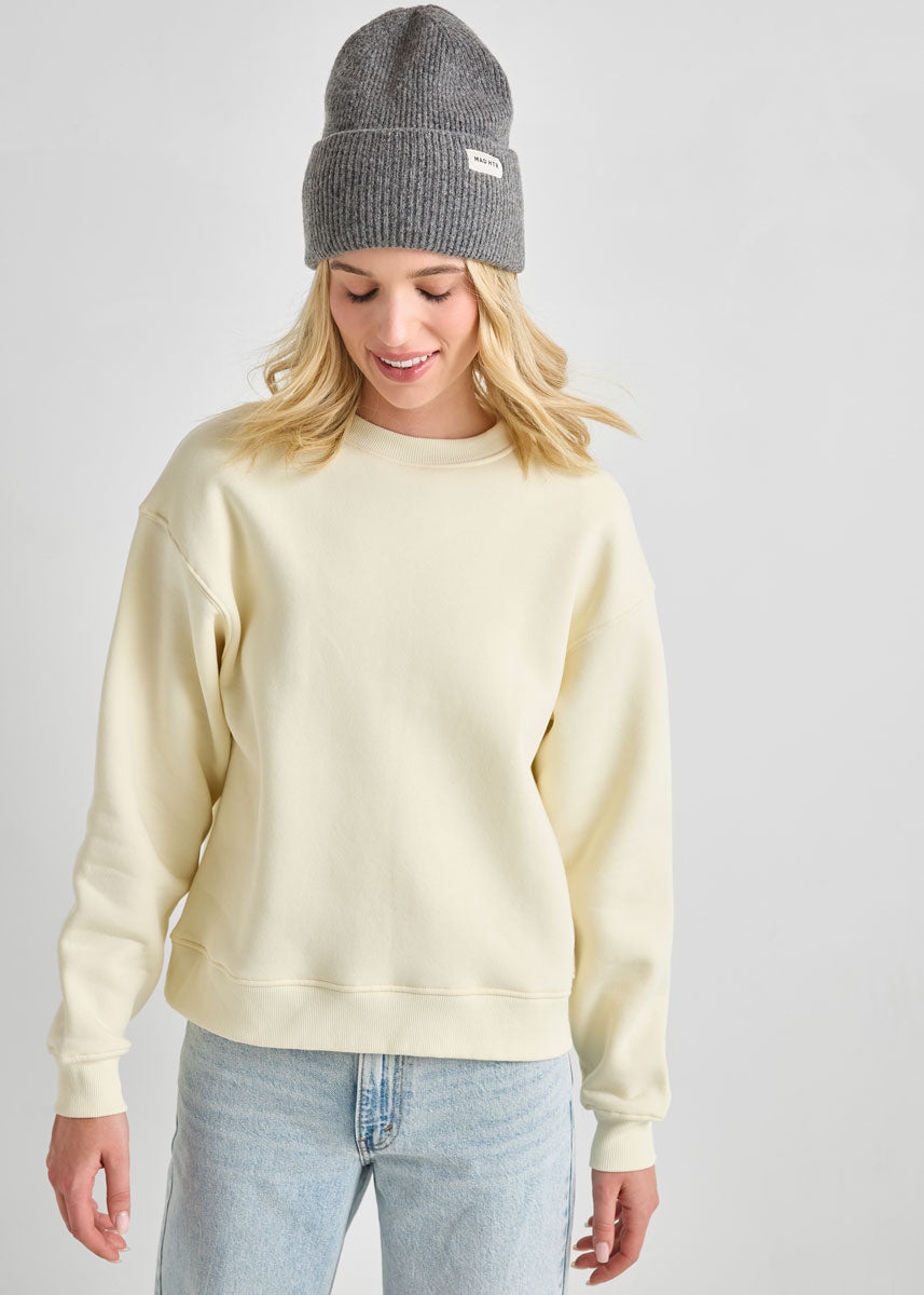 Adult Mad Hatter Ribbed Knit Beanie - Heather Charcoal Grey