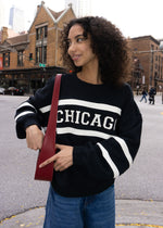 Chicago Rugby Crewneck - Black