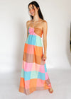 Sadie Colorblock Maxi Dress - Multi