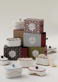 Chérie Ceramic Dish Candle - Lavender & Thyme - 5.5oz