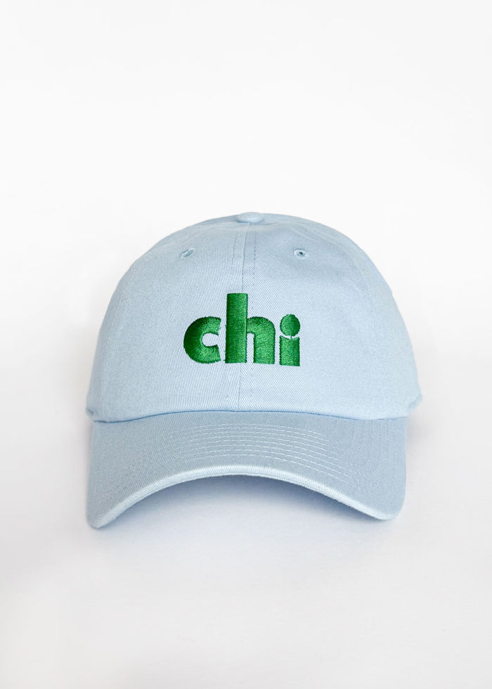 Chi Dad Hat - Blue & Green