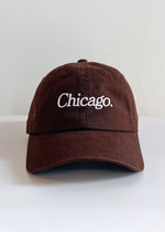 Chicago. Dad Hat - Chocolate