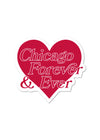 Chicago Forever & Ever Heart Sticker