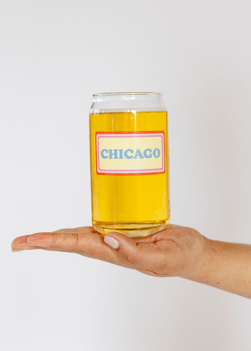 Chicago Vintage Beer Glass - 16 oz