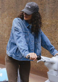 Chi City Dad Hat - Charcoal