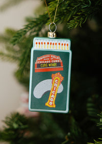 Matchbook Ornament - Chicago