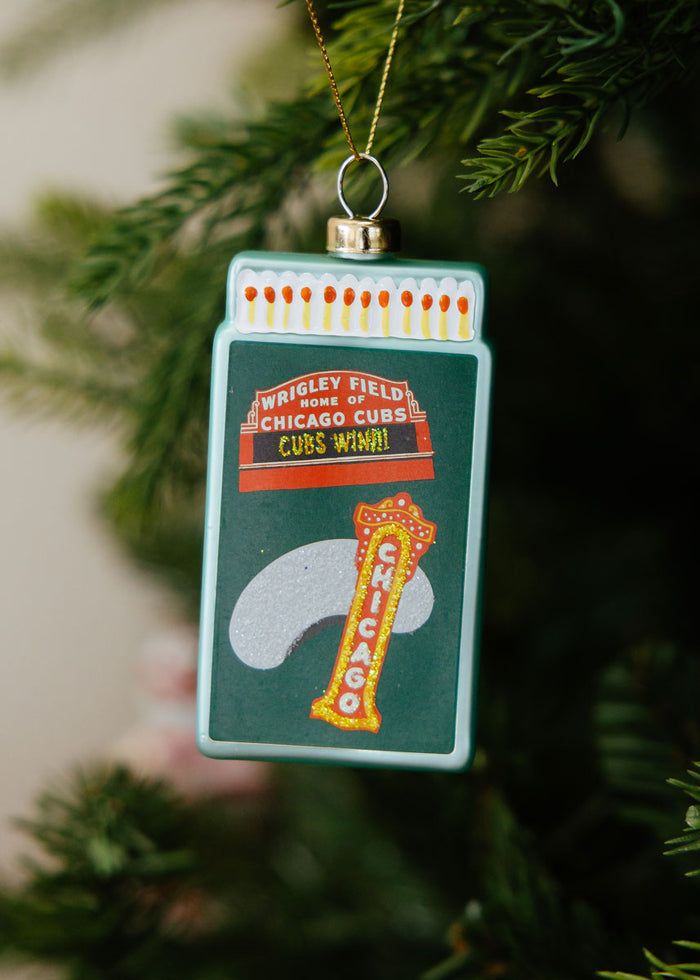 Matchbook Ornament - Chicago