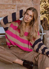 Chloe Striped Sweater - Multi