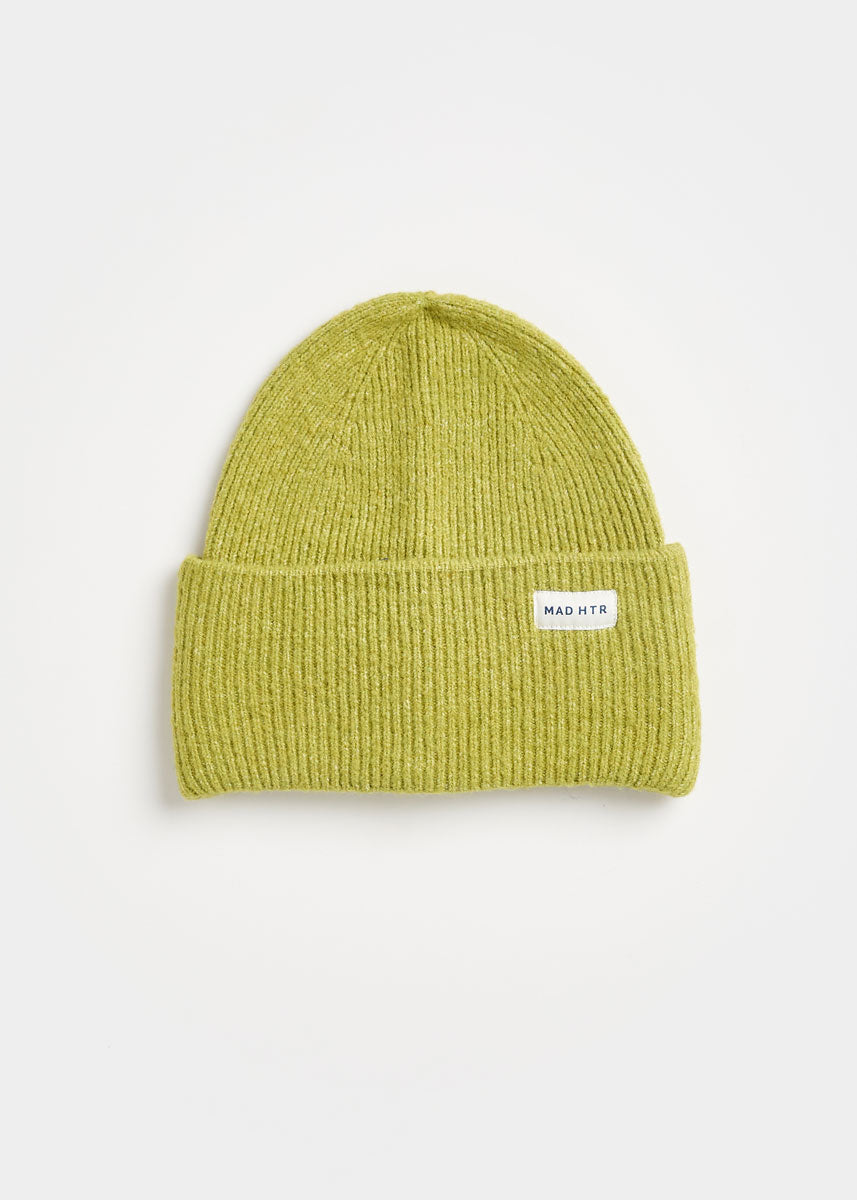 MAD HTR Heather Knit Beanie - Adult - Heather Citron