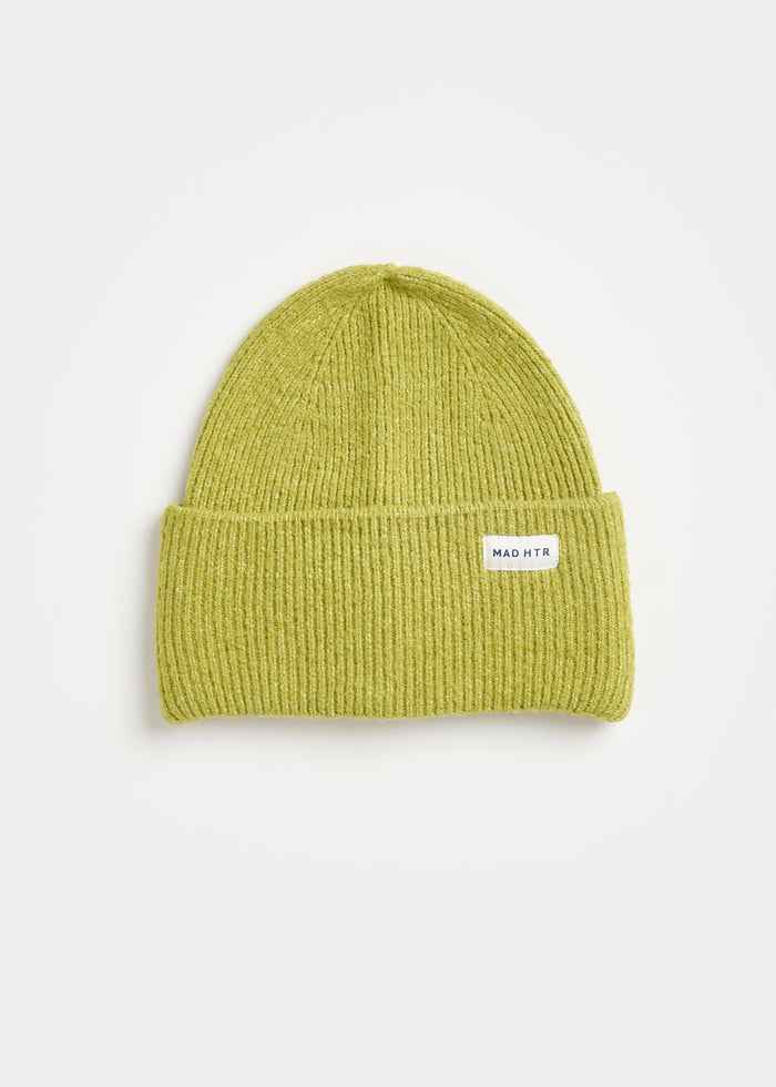 MAD HTR Heather Knit Beanie - Adult - Heather Citron