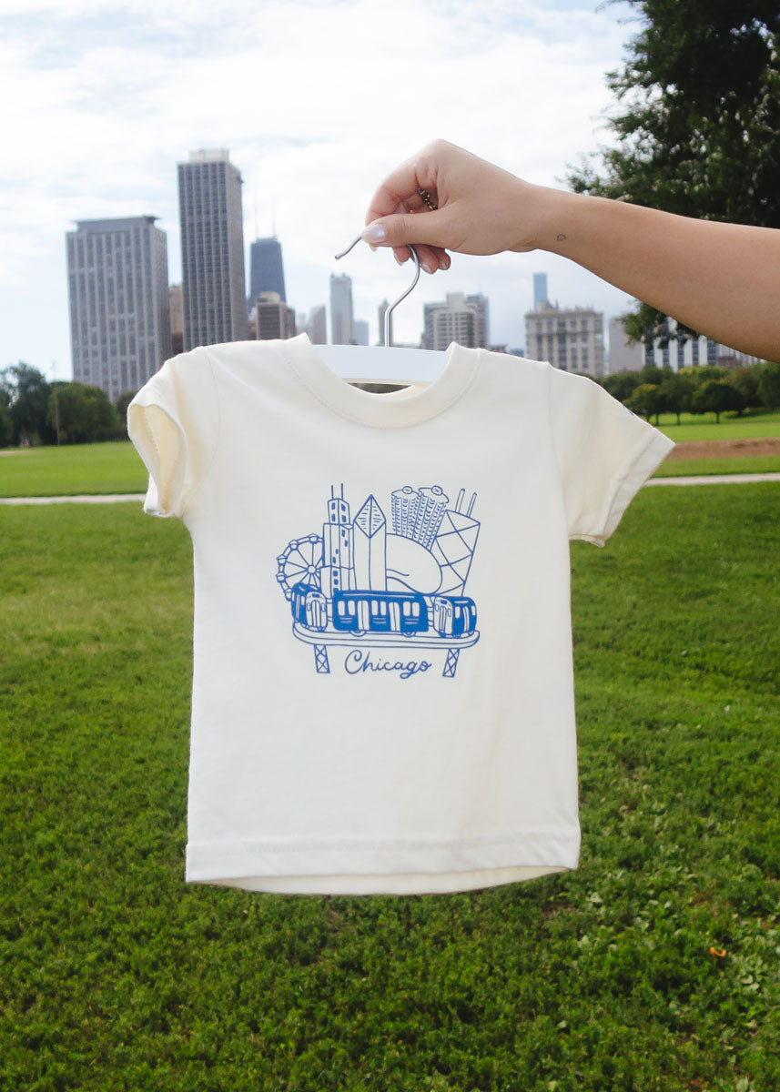Sweet Home Chicago Skyline Baby & Toddler Tee