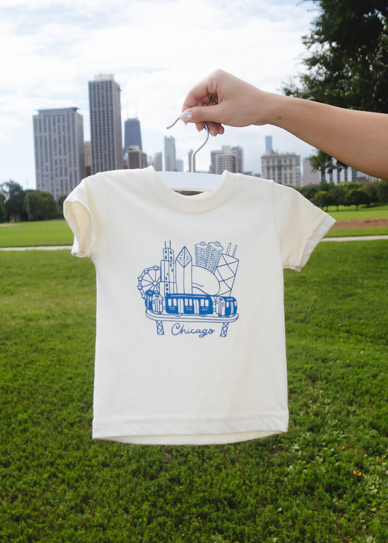 Sweet Home Chicago Skyline Baby & Toddler Tee
