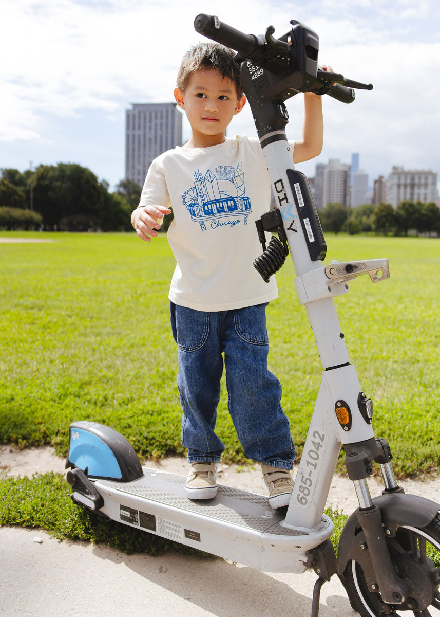 Sweet Home Chicago Skyline Baby & Toddler Tee