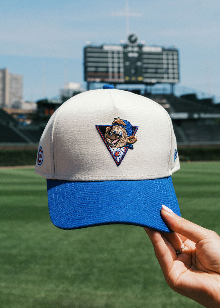 Youth Cubs Clark Hat - Ivory & Royal