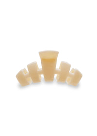 Classic Small Claw Clip - Almond Beige