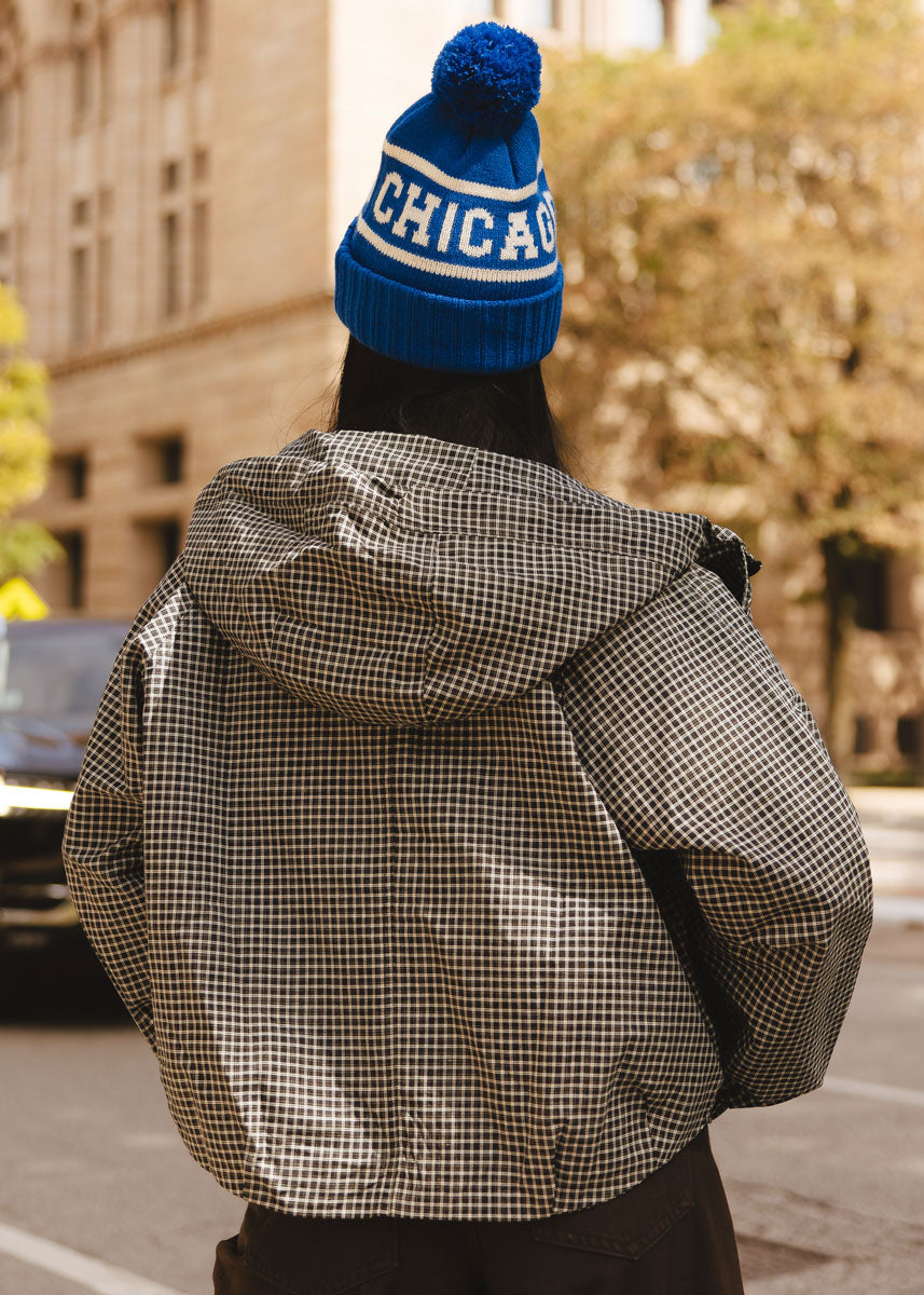 MAD HTR Chicago Pom Beanie - Adult - Cobalt