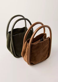 Barlow Bucket Bag - Dark Olive