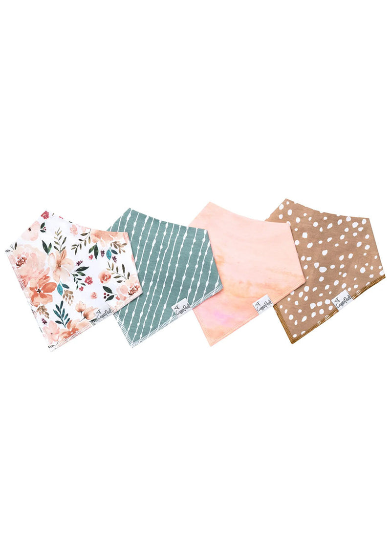 Autumn Bandana Bib Set - 4-Pack