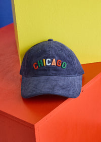 Toddler Sweet Home Chicago Dad Hat - Navy