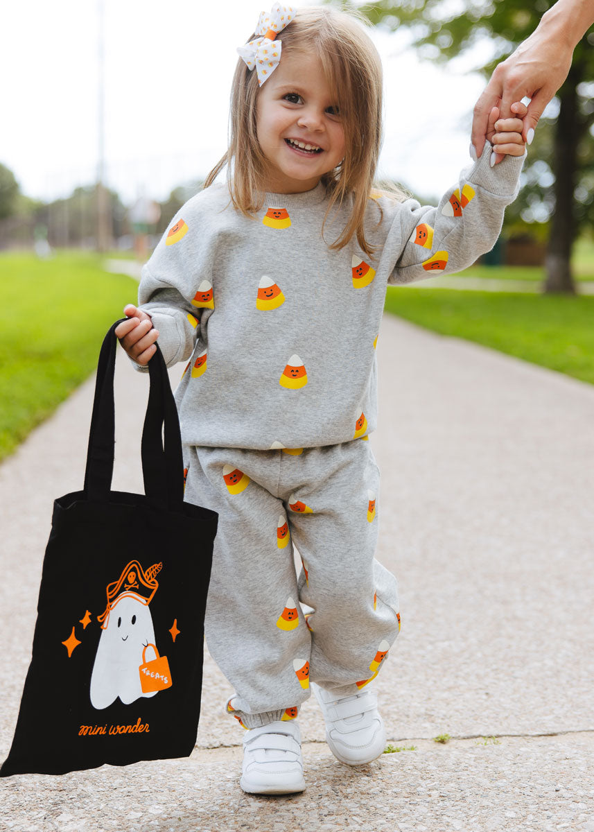 Candy Corn Sweatsuit Set