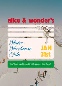 2026 Winter Warehouse Sale Tickets @CAA