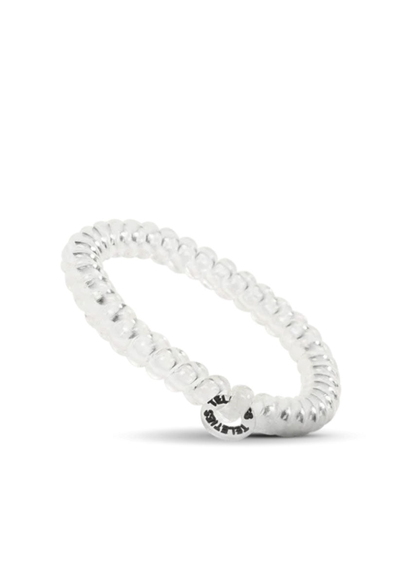 Small Hair Ties (Set Of 3) - Crystal Clear