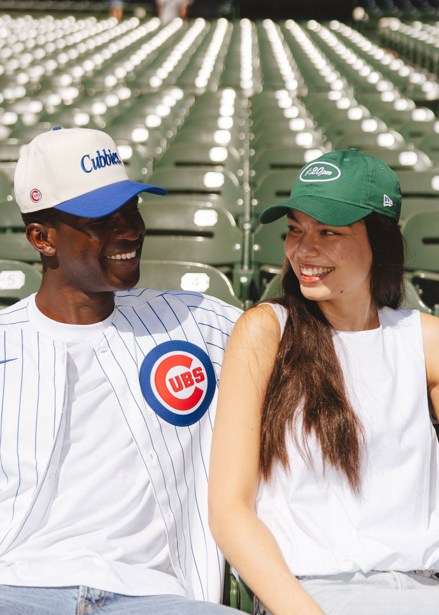 Cubbies Two-Tone Hat - Ivory & Royal