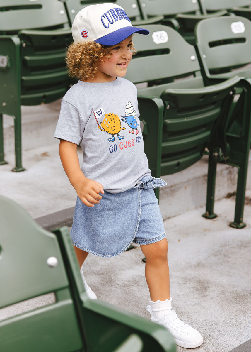 Youth Cubbies Two-Tone Puff Hat - Royal