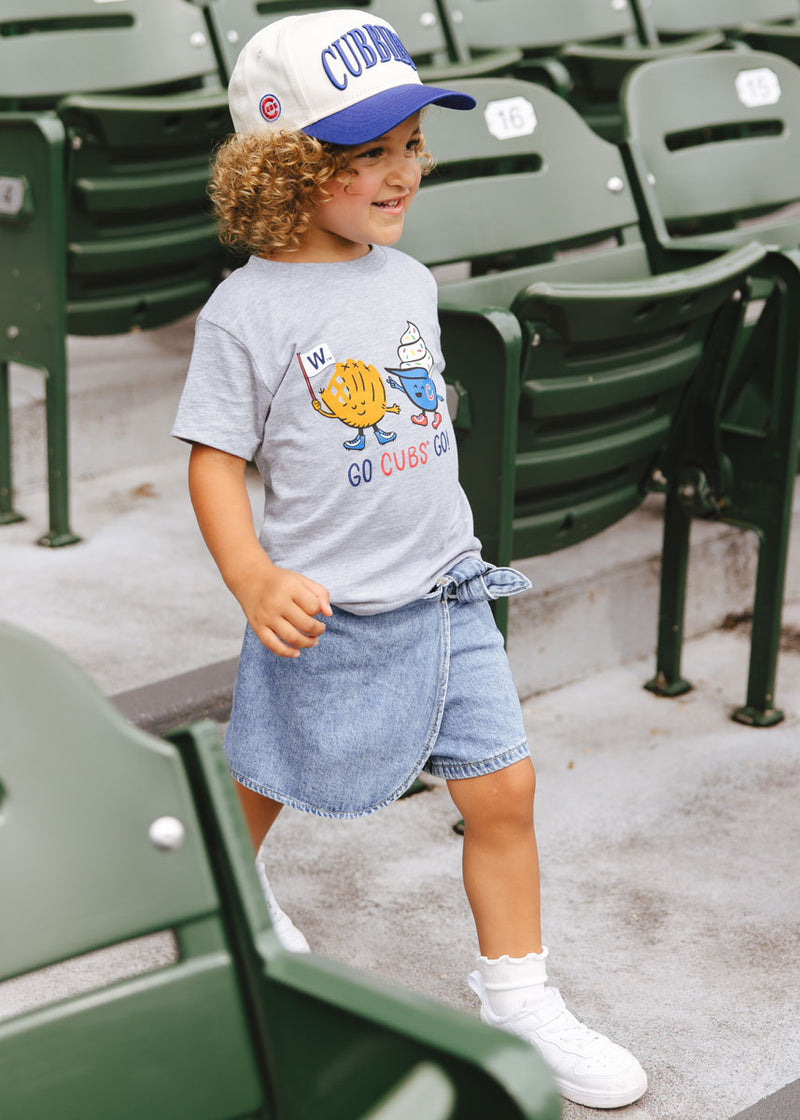 Youth Cubbies Two-Tone Puff Hat - Royal