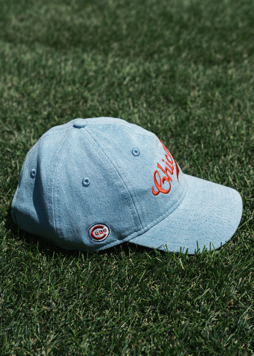 Toddler Chicago 1876 Denim Dad Hat - Light Denim