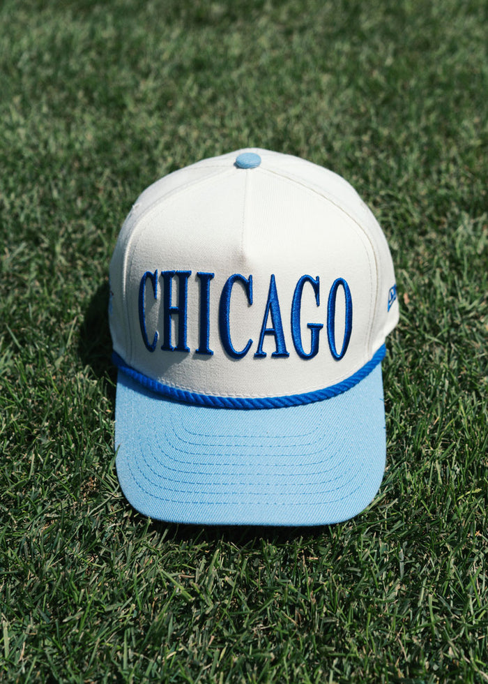 Youth Chicago Two-Tone Rope Hat - Light Blue & Royal