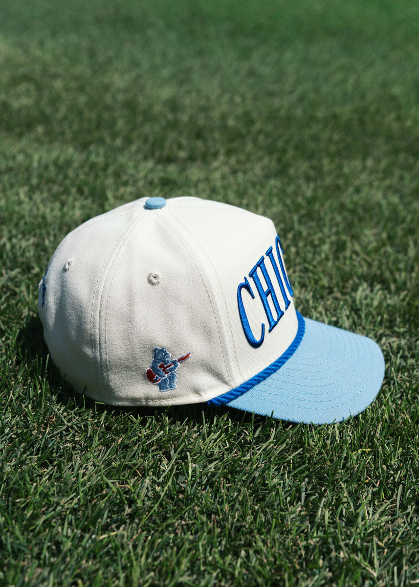 Youth Chicago Two-Tone Rope Hat - Light Blue & Royal