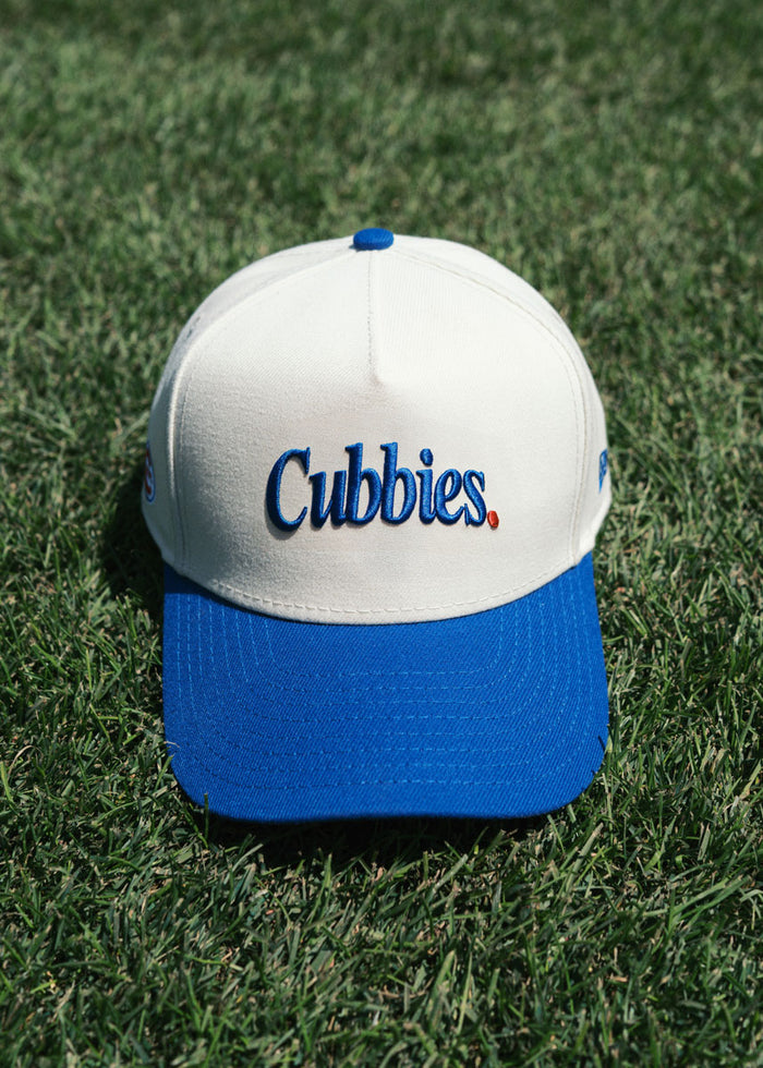 Youth Cubs Cubbies. Hat - Ivory & Majestic Blue