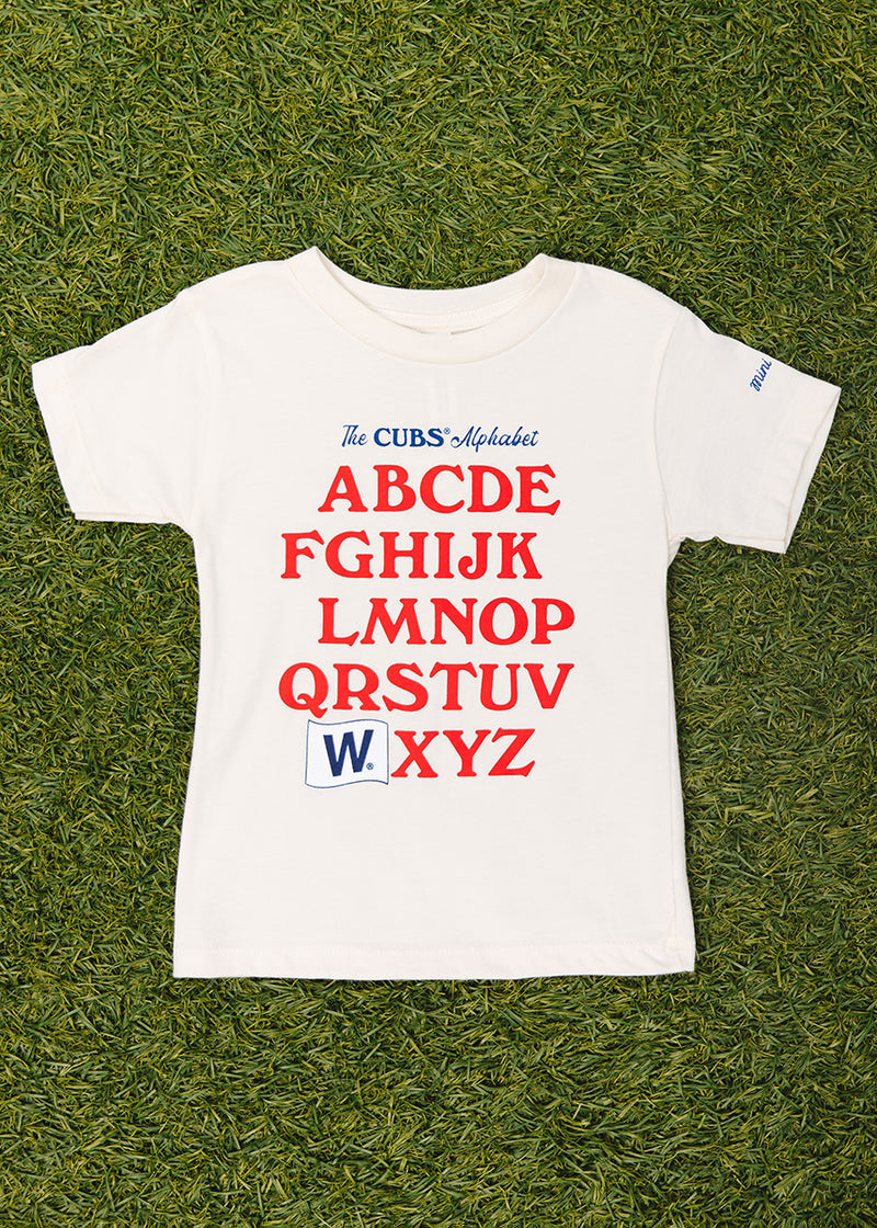 Cubs Alphabet Toddler Tee