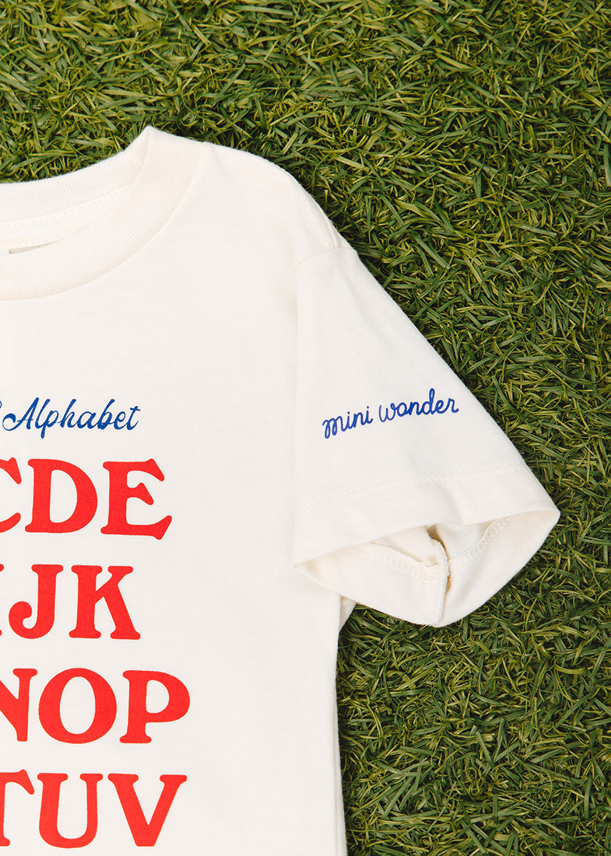 Cubs Alphabet Toddler Tee