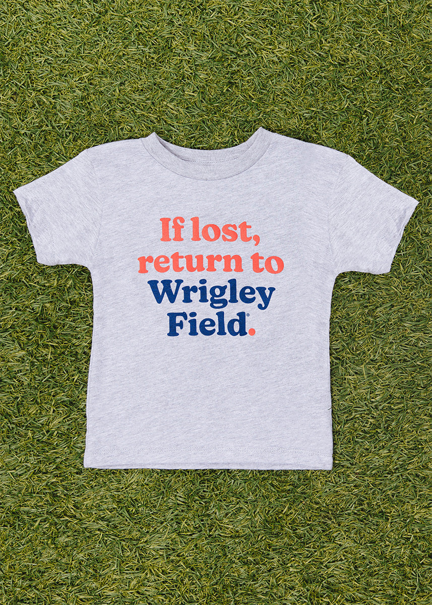 If Lost, Return To Wrigley Toddler Tee