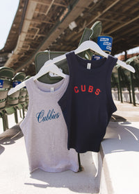 Cubbies Script Baby Tank