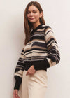 Asheville Stripe Sweater - Black