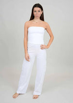 Balla Bustier Bodysuit - White