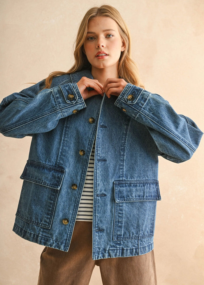 Lucie Casual Denim Jacket