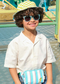 Lightning Stripe Reversible Bucket Hat