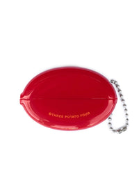 Pizza Money Coin Pouch - Red