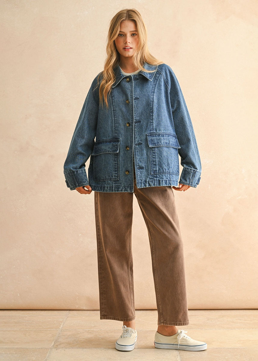Lucie Casual Denim Jacket