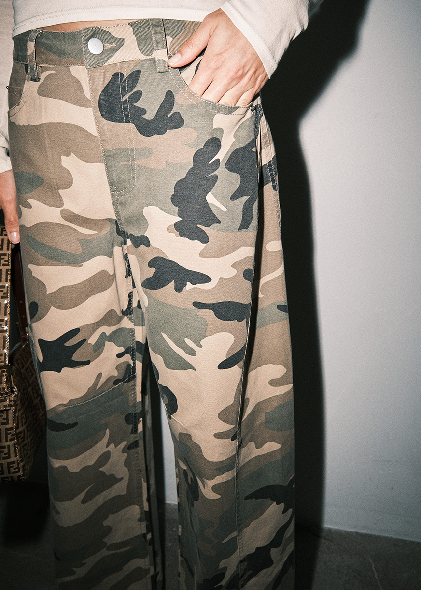 Emily Pants - Khaki Camo